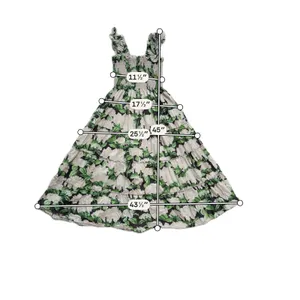Hill House The Ellie Nap Dress Women XS Green Black Floral Smocked Cotton EXCL thumbnail 3