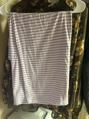 Purple Striped Fleece Set Size L thumbnail 3