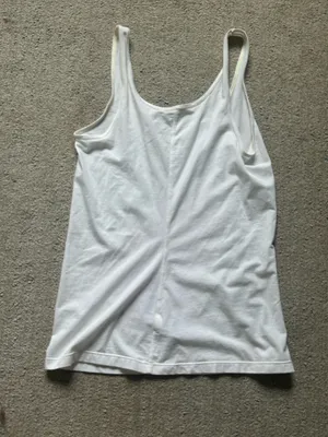 Old navy white tank top thumbnail 2