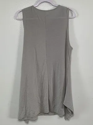 Ago Sweet Grey Sleeveless Tunic Top Size XL thumbnail 5