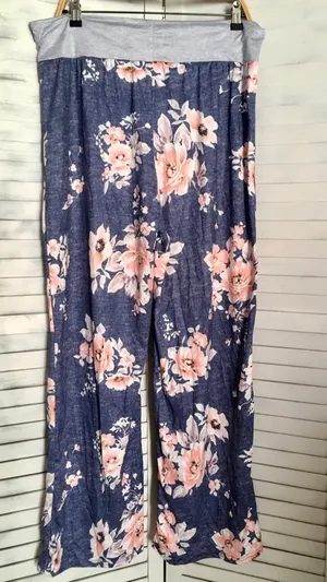 Lounge Floral  Pants, 3XL thumbnail 2