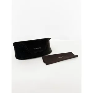 Tom Ford‎ Velvet Magnetic Unisex Sunglass Case Black Designer Luxury thumbnail 2