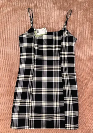 H&M Plaid Dress thumbnail 1