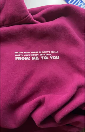 From Me To You Purple Hoodie thumbnail 3