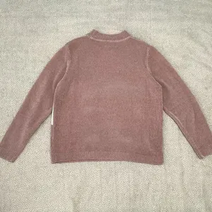 Vintage Retro Preppy Academic‎ Color Block Pink Soft Comfy Cozy Casual Sweater M thumbnail 6