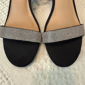 Madden NYC 9.5 Illie City embellished ankle strap block heel sandal 2970 thumbnail 6