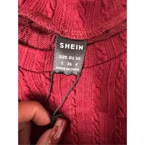 Burgundy dress Red thumbnail 5
