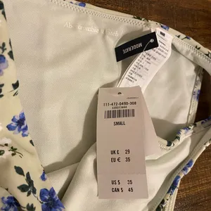 NWT Abercrombie & Fitch Bikini Large Top Small Bottoms thumbnail 3