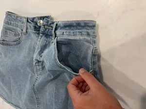 Jean skirt Blue Size XS thumbnail 4