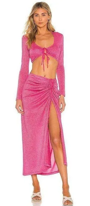 Revolve PINK 2 Piece Set thumbnail 1