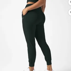 YITTY Ultra Luxe High Waist Everpine Green Jogger Athleisure‎ Pants thumbnail 3