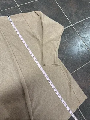 Natural Life Long Sleeve Open Knit Cardigan Sweater Tan L/XL Large/Extra Large thumbnail 9
