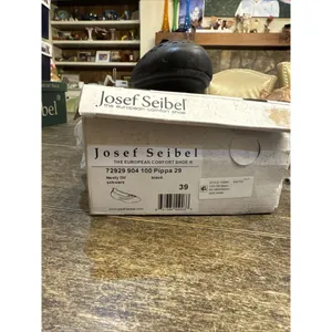 Josef Seibel Pippa Ballet Flat Womens Shoes‎ Size EU 39 US 8 Die Cut Black thumbnail 5