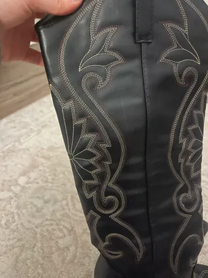 Black Cowgirl Boots thumbnail 2