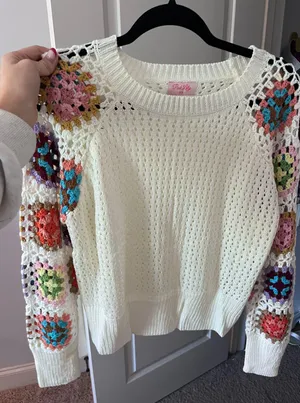Pink Lily Sweater thumbnail 1