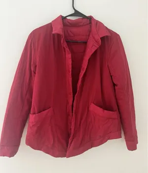 Lululemon Switch Please Scarlet Reversible Button Shacket‎ Jacket size 4 Red thumbnail 1
