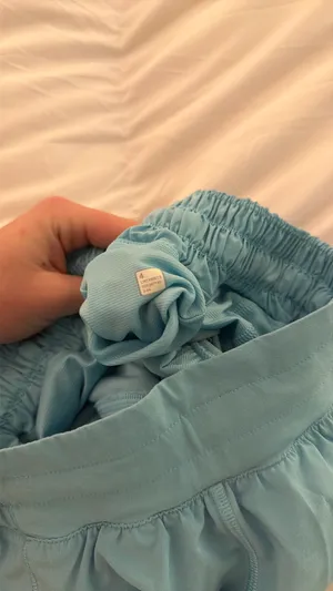Blue Lululemon Shorts Hotty Hot thumbnail 2