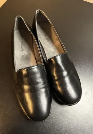 Marbella Black Slip On Women’S Career Flex Clog Shoes Size 9.5 thumbnail 1