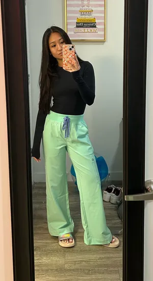 FIGS Wide-Leg Scrub Pants thumbnail 1
