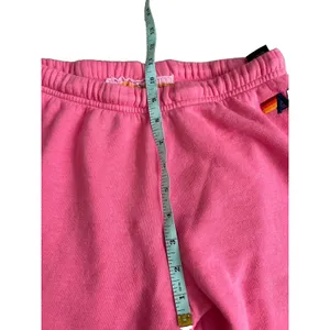 Aviator Nation Paris Pink Bolt Sweatpants Medium Preppy thumbnail 8