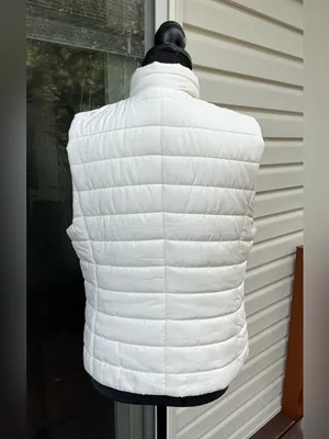 Women's Quilted Puffer Vest - Lightweight Zip Front 🍃🍂 thumbnail 3