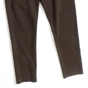 J. MCLAUGHLIN Brown Becca Tapered Trousers Pants Stretch Pockets Legging Size 14 thumbnail 5