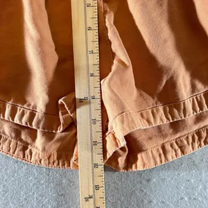 705 |‎ Billabong Sunset Orange Dolphin Hem Pull On Lounge Shorts Womens Small thumbnail 4