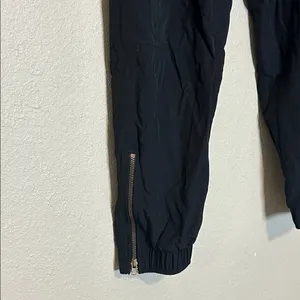 Albion Fit Jetsetter joggers with Gold‎ Zippers black Size XS thumbnail 5