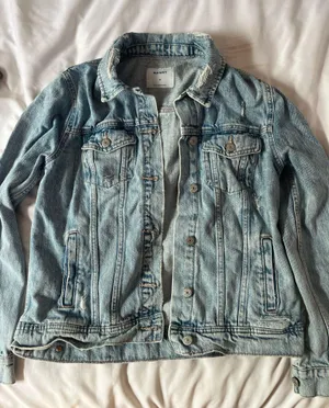 Old Navy Distressed Acid Washed Jean Jacket thumbnail 1
