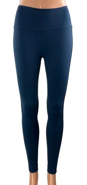 SET Active Women's Navy Blue High Waisted Workout Yoga Athletic Leggings Pants S thumbnail 1