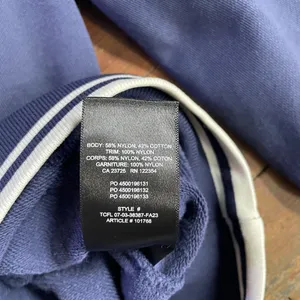 Aritzia Wilfred Free Junction Navy Sweatshirt Collegiate Preppy - Sz M 🧡🎀 thumbnail 13