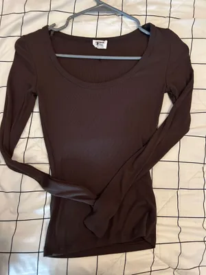 Brown cotton on long sleeve  thumbnail 1