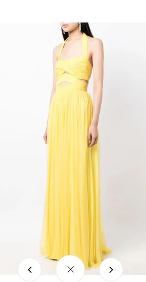 Yellow Prom Dress thumbnail 1