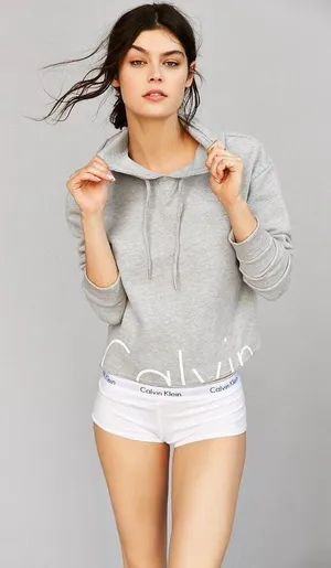 Calvin Klein Cropped Sweatshirt thumbnail 2