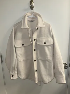 Alpine Design Fleece White Jacket thumbnail 2
