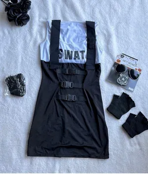 Leg Avenue Sultry Swat Officer Costume Sz M/L thumbnail 1