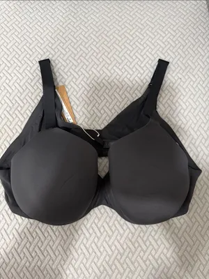 SKIMS Smoothing Intimates Full Coverage Lightly Lined Bra Onyx 40C thumbnail 4