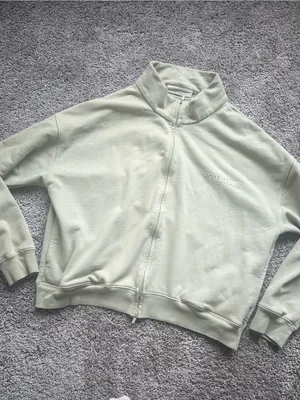 ESSENTIALS Women's Sage Green Zip thumbnail 2
