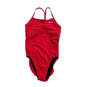 Nike Swim HydraStrong Essential Red One Piece Swimsuit Size 34 WMS 8 thumbnail 3