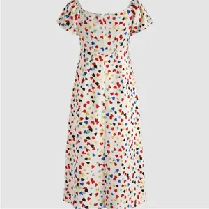 Cider‎ heart print midi dress medium thumbnail 2
