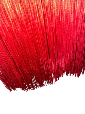 Vintage Fringe Asymmetric Midi Dress Mock Neck Wrap Gathered cocktail dress thumbnail 10
