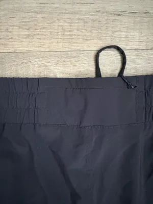Summersalt Active Black Drawstring Shorts Sz 10 thumbnail 5