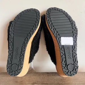 PAPILLIO NEW Women's Namica Teddy Shearling Wedge Slide Size 39 aka 8 #030A thumbnail 7