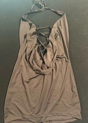 SheIn Brown mini dress thumbnail 2