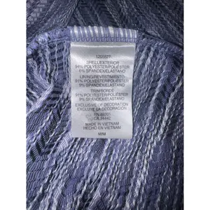 MPG Mondetta Performance Gear Blue Space Dye Racerback‎ Active Dress Medium thumbnail 2