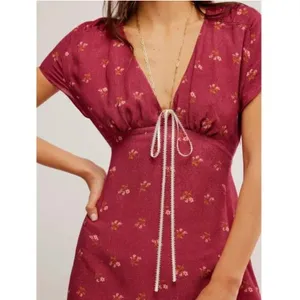 FREE PEOPLE NWt Everyone's Favorite Mini / Earth Red Combo - S ($130) thumbnail 3
