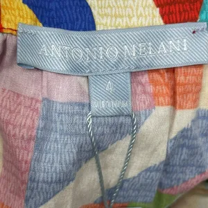 Antonio Melani Bold Multicolor Tiered Maxi Skirt‎ Size 4 Dopamine Resort Cruise thumbnail 9