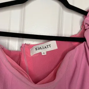 ELLIATT Gia Off the Shoulder Mini Dress in Sugarpink thumbnail 4