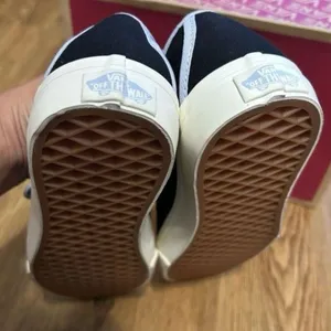 VANS off the wall Mary Jane black buckle shoes sneakers women’s 7 new thumbnail 5