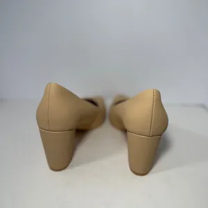 Chollima Womens Pointed Toe Block Heel Pumps Beige Tan Size 8.5 Business Dressy‎ thumbnail 6